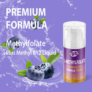 Spray Líquido de Metilfolato y B12, Gotas de Folato Metilado para Niños y Adultos, con Colina, TMG y Vitaminas, Salud Cerebral, Inmunidad - Product Image 3