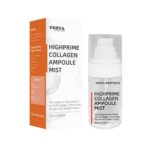  Niebla de colágeno facial Natural de marca privada para reponer colágeno para antienvejecimiento