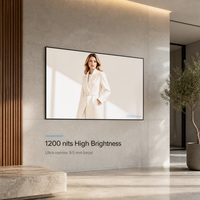 Écran mural vidéo 32 pouces à cadre étroit de 9,5 mm, moniteur 1200 nits, affichage industriel IPS, affichage en écran continu, Android Wifi, CMS gratuit, LDZdisplay