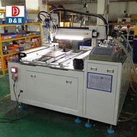 Système d'époxy LED de haute précision contrôlé par CNC PLC, machine de dosage industrielle de colle AB et de dosage en deux parties avec pompe et roulement