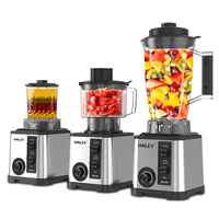 HALEY Juicer multifungsi prosesor makanan elektrik besi tahan karat senyap Drip-Proof tahan lama untuk penggunaan rumah tangga terlaris