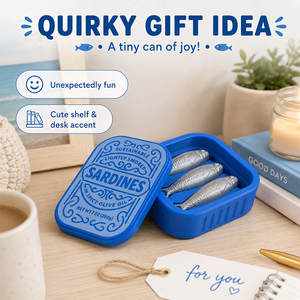 Portachiavi a moschettone in lega di zinco blu, antistress, con apertura a scatto, giocattolo da scrivania tattile, forma rettangolare, per regalo da ufficio - Product Image 2