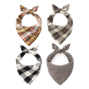 تخفيضات هائلة نمط أنيق بيع بالجملة طباعة عصابات الحيوانات الأليفة قابل للتعديل الكلب القط مريلة وشاح باندا منديل - Product Image 3