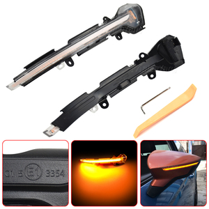 Cristal de Indicador de Espejo con Luz LED de Señal de Giro Dinámica para <span class=keywords><strong>Seat</strong></span> León III 5F ST <span class=keywords><strong>FR</strong></span> Cupra <span class=keywords><strong>Arona</strong></span> KJ7 Ibiza 6F 2013-2019 - Product Image 5