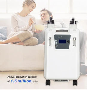 Générateur d'oxygène domestique 10L, <span class=keywords><strong>concentrateur</strong></span> d'oxygène portable de voyage, équipement médical à faible coût, purificateur d'air par atomisation, certifié CE - Product Image 2