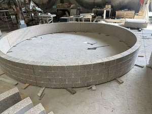 Pierre de mur de jardin en granit naturel fendu, pavage incurvé sur mesure pour l'aménagement paysager <span class=keywords><strong>japonais</strong></span>, pilier de portail, prix usine - Product Image 3