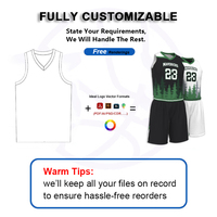 Maillot de basketball personnalisé réversible noir et blanc, sublimé, double face, respirant, anti-humidité, uniforme pour les sports universitaires