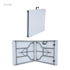 <span class=keywords><strong>Table</strong></span> pliante en plastique, rectangulaire, pour l'extérieur, 6 pieds, 4 pieds, HDPE, livraison gratuite - Product Image 3