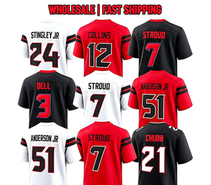 Anderson 2026 da uomo # 51 Maglie da calcio cucite Tank <span class=keywords><strong>Dell</strong></span> C.J. Stroud Nick Chubb Derek Stingley Nico Collins S-3XL Vendita all'Ingrosso - Product Image 1
