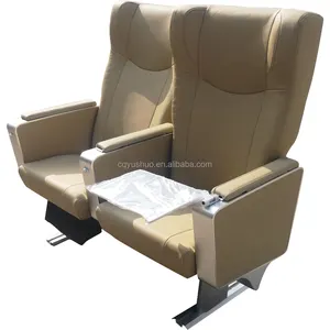 Boat Aluminum Ship Passenger Seat Chair with Footrest