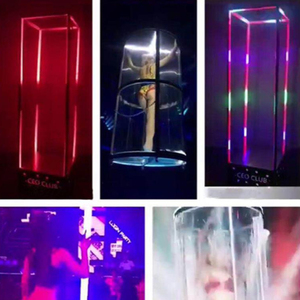 Plataforma de Baile para Club Nocturno, Barra de Baile, Soporte para Bailarinas <span class=keywords><strong>GOGO</strong></span>, Luces para Escenario de Baile Bungee - Product Image 3