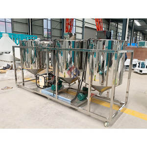 Machine de raffinage d'huile d'arachide à petite échelle usine de raffinage d'huile de canola - Product Image 6