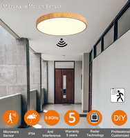 Luz Led redonda de techo con Sensor, iluminación moderna de alta calidad con Wifi, precio barato