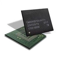 Nuevo Circuito Integrado Original EM064GB1EAIH111, Paquete BGA, Chip de Memoria Flash EMMC de 64GB, Componentes Electrónicos