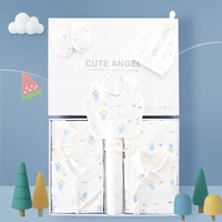 Lot de 19 ou 24 pièces de vêtements pour nouveau-né en coton 100 %, coffret cadeau de naissance pour bébé, vente en gros