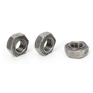 Weld Hexagon Nuts Stainless Steel and Carbon Steel Hex Flange Lock Nut M20 Gr.10.9 Hot Dip Galvanized Galvanized Wing Screw Nut