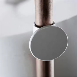 Nouvel arrivage de table basse canapé lampe trijumeau extrêmement simple chambre lit noyer lampadaire LED - Product Image 5