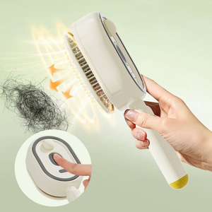 Electric Spray Hair Brush Self Cleaning Air Cushion Massage Comb Anti Static Detangling Hair Brush with Essential Oil Mist Comb - Product Image 4