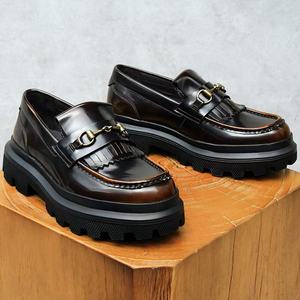 Zapatos Elevadores Invisibles de Cuero Vacuno Genuino de Alta Calidad para Hombre, Cómodos para Uso Diario, Anti-Fatiga, Aumentan la Estatura - Product Image 5