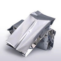 Bolsa de Fondo Cuadrado BOPP, Impresa en Offset, Reciclable, con Lámina Plateada Brillante, para Almacenamiento de Alimentos, Bolsa de Plástico para Leche