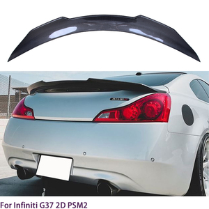 For Series G37 2Door Coupe PSM Style Carbon Fiber Rear Spoiler Trunk Wing 2008-2012 (not for IPL) - Product Image 2