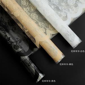 New Design 58*58cm Dream Ballet Element <b>Pattern</b> Printed OPP Plastic Waterproof Floral Wrapping <b>Paper</b> for Florist - Product Image 5