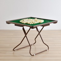 Table de Mahjong pliable 88*88cm, table de jeu multifonctionnelle portable pour Mahjong américain, échecs, poker, soirées en famille