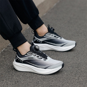 Chaussures de sport unisexes faites à la main pour hommes, haut de gamme, pour la course, la marche, le tennis, la salle de sport, chaussures intelligentes à lacets - Product Image 5
