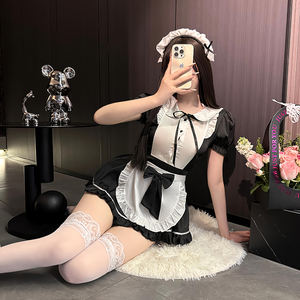 Disfraces de sirvienta de Cosplay de Anime Kawaii japonés lindo gato niñas fiesta princesa Lolita vestido para mujeres Halloween Kawaii gato disfraz - Product Image 4