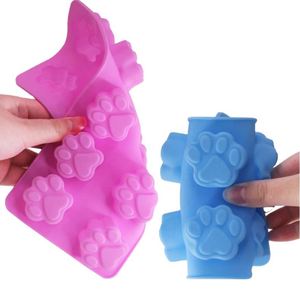 Moule de cuisson en silicone personnalisé pour friandises, savons et bonbons pour chiens, motif empreinte de patte, vente en gros - Product Image 2