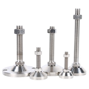 Pieds réglables en acier inoxydable 304 pour support de pied, fixation au sol, vis d'angle inférieure - Product Image 4