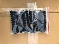 Clips en plastique pour pare-soleil, outils de jardinage, serres, clips pour filet d'ombrage, clips de fixation pour maille plastique
