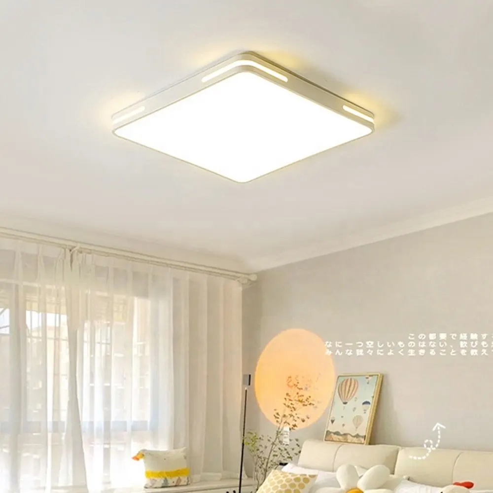 Lâmpadas de teto ultrafinas para quarto, 36w, 40cm, 3000K-6000K, para casa e apartamentos, quadrados, para ambientes internos