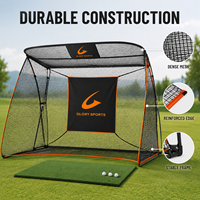Filet d'entraînement de golf OEM ODM avec logo personnalisé, emballage, couleur et accessoires d'entraînement