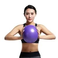 Layout gratuito logo campione gratuito Pvc Yoga Balance ball 25cm/10 pollici per fitness donna