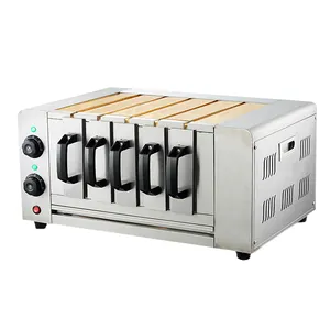 Sıcak satış çok fonksiyonlu tavuk kebap grill shawarma makinesi elektrikli kapalı broiler ızgara