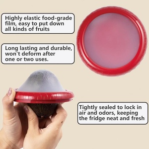 Contenedores de Silicona Reutilizables para Guardar Cebollas, Aguacates, Limones, Ajos y Tomates, Mantienen la Frescura, Económicos - Product Image 6