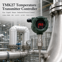 Chemical Plant Pipeline Gas Liquid Steam Temperature Monitoring IP65 Explosion Proof 4-20mA Smart Transmitter Controller