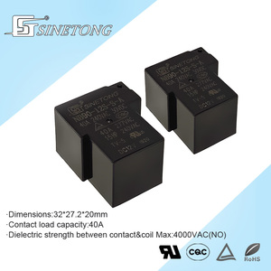 Relé de Potencia de 12V 40A 4 Pines, Tipo PCB Sellado, Relé Normalmente Abierto - Product Image 2