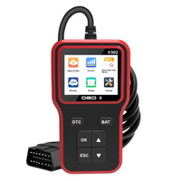 Escáner OBD2 V302 con Pantalla a Color de 2.8 Pulgadas, Lee y Borra Códigos de Error del Motor, Monitorea Datos del Vehículo en Tiempo Real