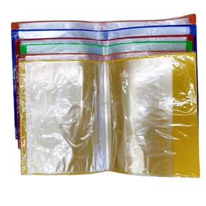 Bon prix Bureau école papeterie plastique étanche durable souple format A4 transparent 40 poches Afficher les dossiers - Product Image 5