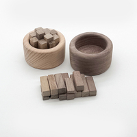 Diffuseur d'huiles essentielles en bois de noyer noir, petit diffuseur d'ambiance pour la maison, ornement en pierre, diffuseur de voiture en bois, portable