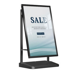 Maßgefertigter Langlebiger Windbeständiger Posterständer |   Aluminium A-Rahmen Einfach Aufzubauendes Einseitiges Display |   Werbezwecke |   BOZE - Product Image 1