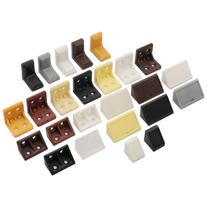 Support d'angle en plastique en forme de L Disiwei, 90 degrés, pour fixation d'étagères de meubles - Product Image 4
