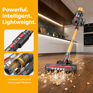 PV22 Cordless <b>Vacuum</b> Cleaner Brushless Motor Strong Suction Stick <b>Handheld</b> for Home Carpet Pet Hair - Product Image 3