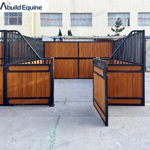 Façades de boxes à <span class=keywords><strong>chevaux</strong></span> extérieures en bambou, designs 3D, <span class=keywords><strong>abri</strong></span> pour <span class=keywords><strong>chevaux</strong></span> en <span class=keywords><strong>bois</strong></span> - Product Image 2