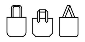 Sac fourre-tout en toile de coton Cangnan Perfect Bags avec sangle colorée, sac de shopping vierge pour usage quotidien, taille standard - Product Image 5
