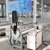 Máquina de Corte de Tubos por Láser de Fibra CNC, con Sistema de Refrigeración por Agua HIWIN, Fabricación de Metal Personalizada, Perfiles de Acero Inoxidable y Aleación de Aluminio, Alta Precisión