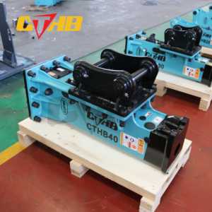 Hydraulische Rots Hamer Cthb Mini Graafmachine Post Driver Hekwerk Hamer Voor <span class=keywords><strong>Komatsu</strong></span> - Product Image 2