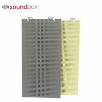 Panneaux acoustiques en MDF perforés pour hôtel, école, villa, hôpital, appartement, pour la réduction du bruit